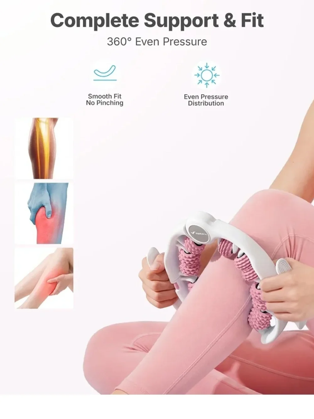 MERACH Cellulite Massage Tool with Push Pull Roller